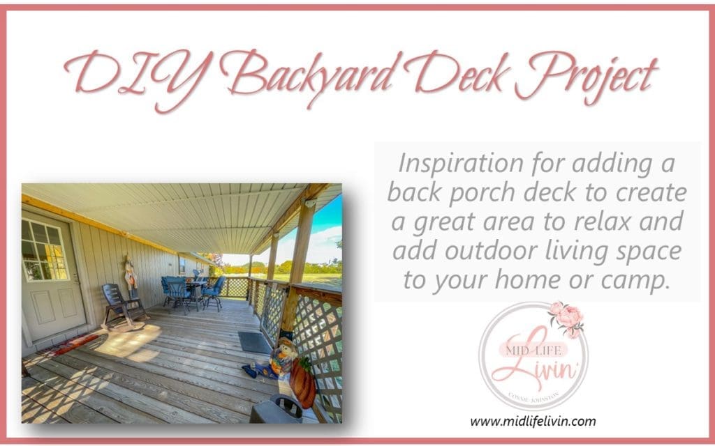 DIY Backyard Deck Project
