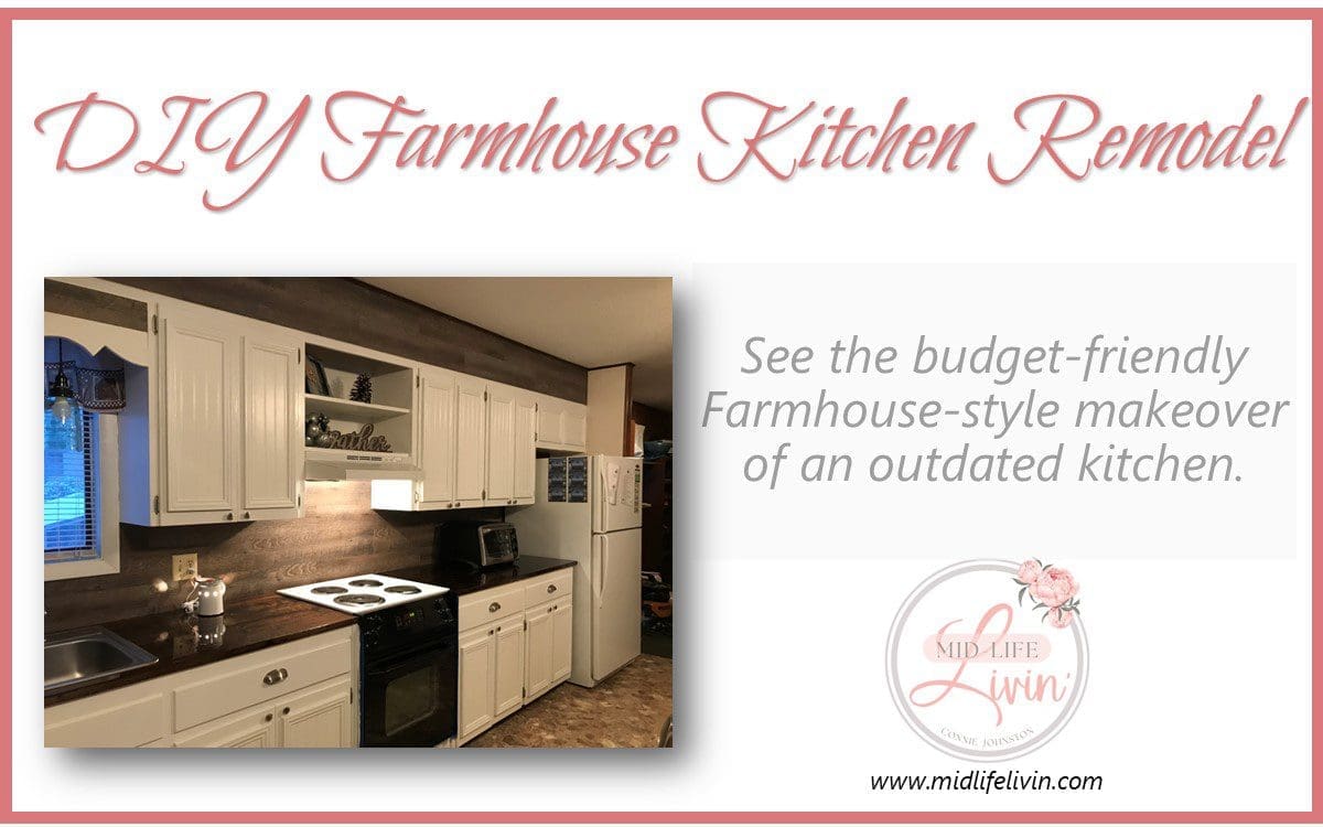 DIY Farmhouse Kitchen Remodel
