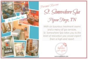 St Somewhere Spa Pigeon Forge TN