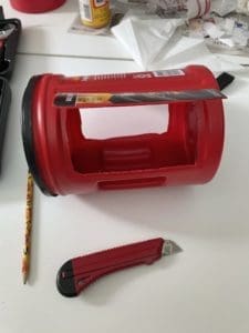 DIY Ladybug Bird Feeder