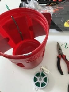 DIY Ladybug Bird Feeder