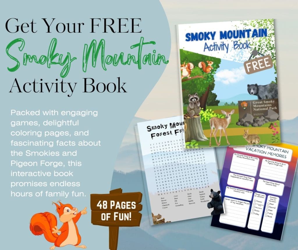 Free Smoky Mountain Activity Book for Kids