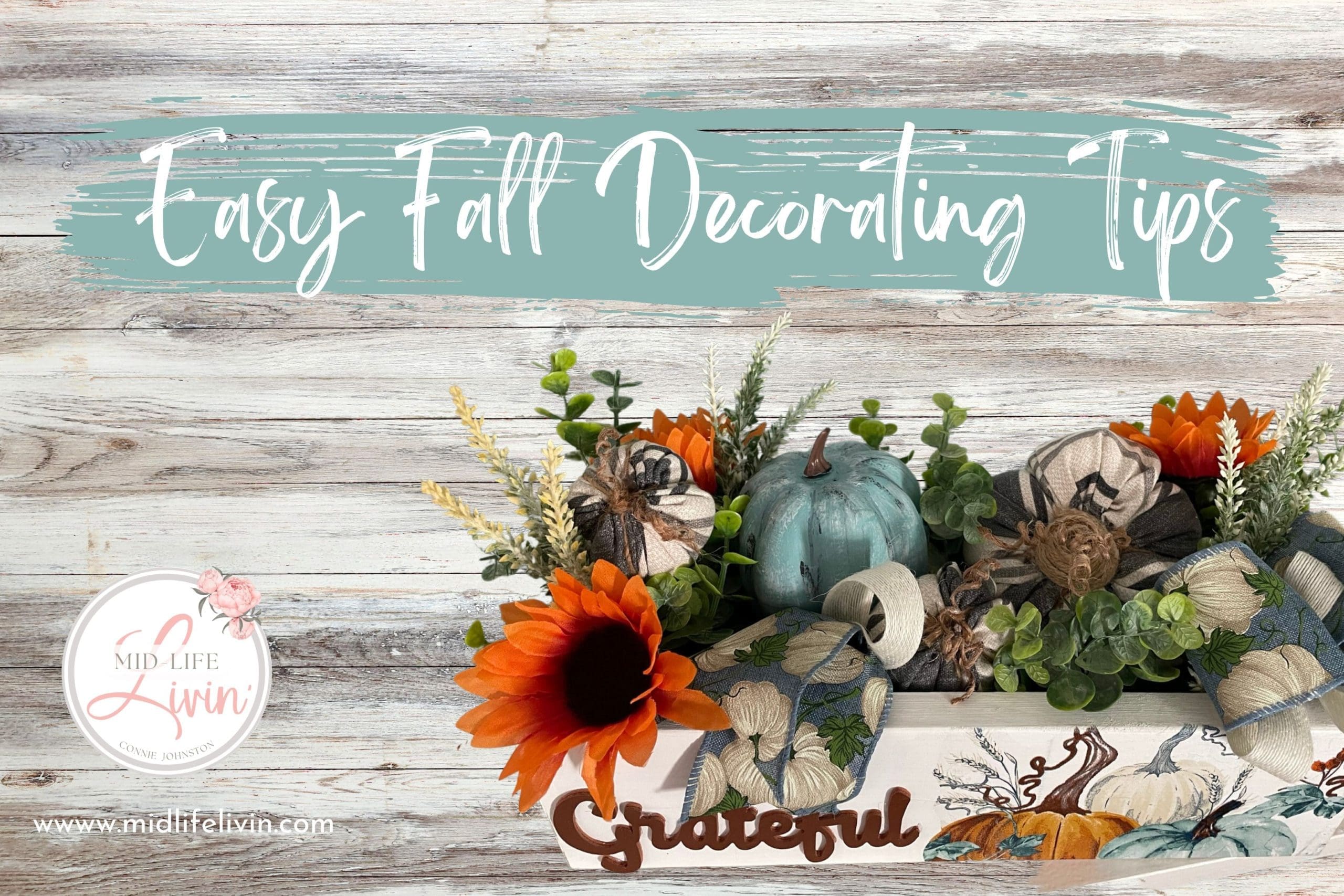 Easy Fall Decorating Tips