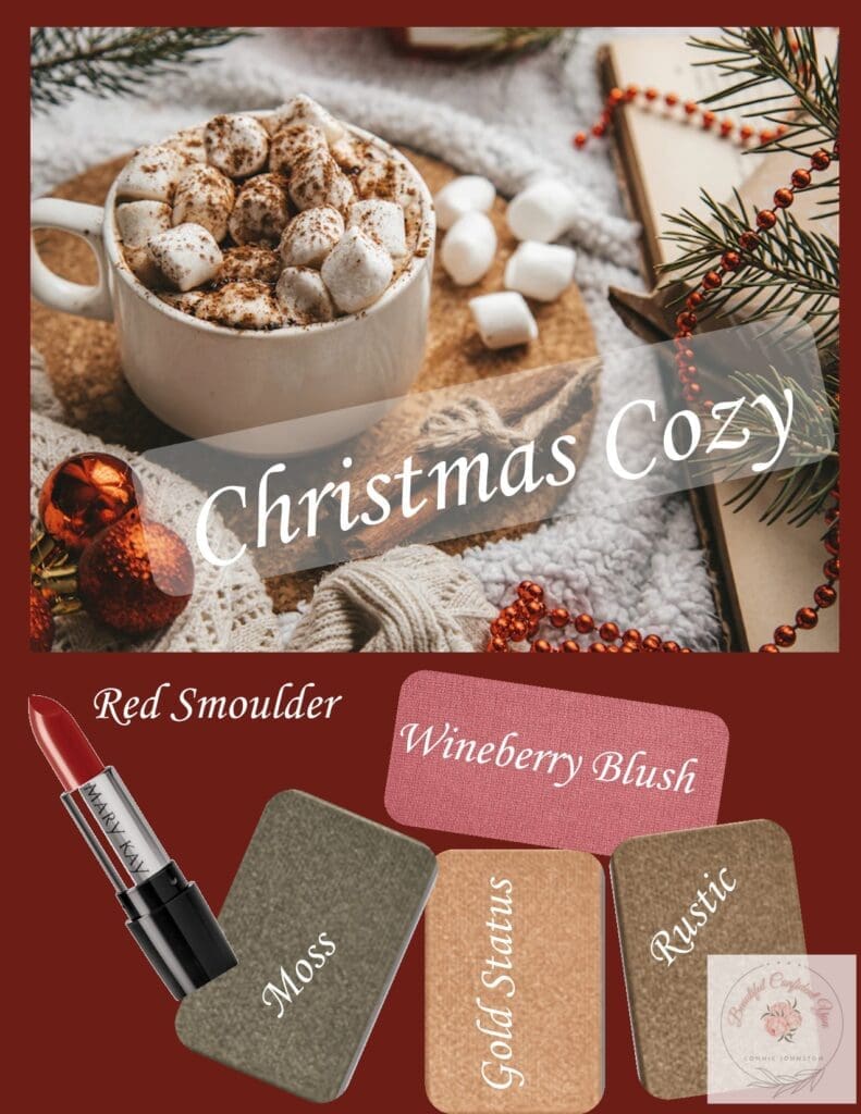 Christmas Cozy Holiday Eyeshadow Look