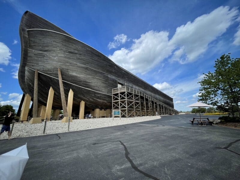 Ark Encounter - animal ramp