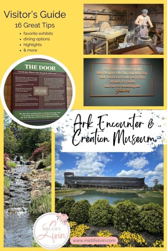 Tips for Visiting the Ark Encounter and Creation Museum (Pinterest Pin)