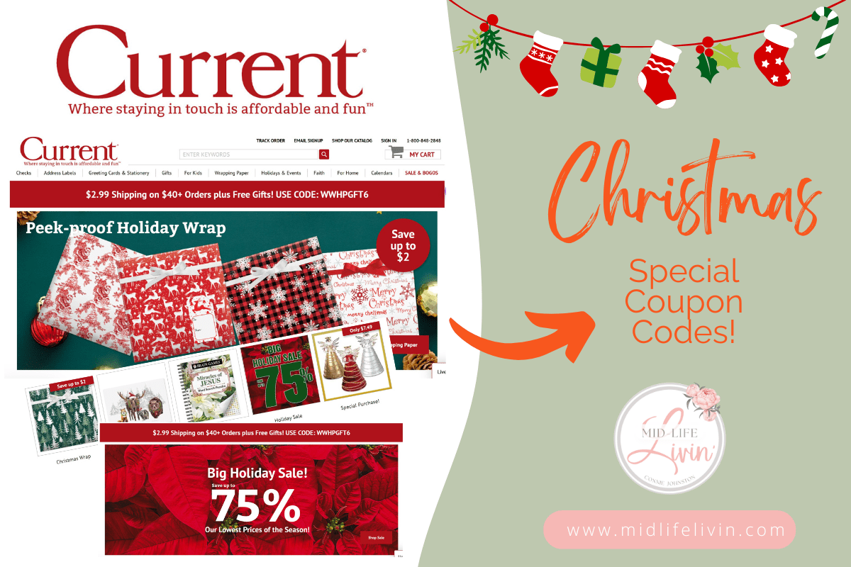 Current Catalog Sale with Coupon Promo Codes