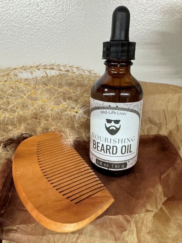 Beard Oil with comb