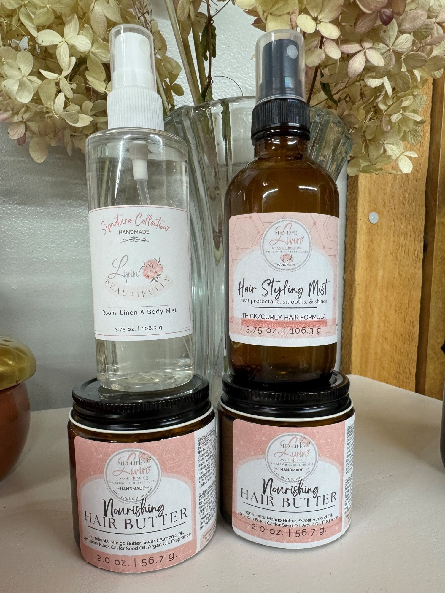 Hair and body products