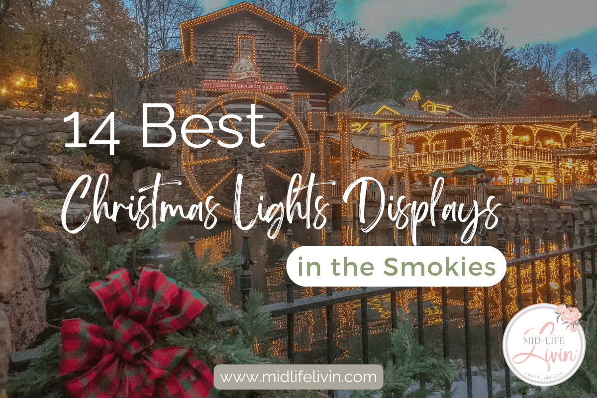 Best Places to See Christmas Lights in the Smokies