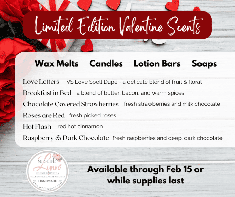 Limited Edition Valentine Scents - website
