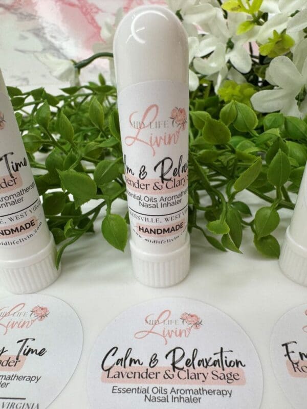 Aromatherapy Inhalers Calm and Relaxation