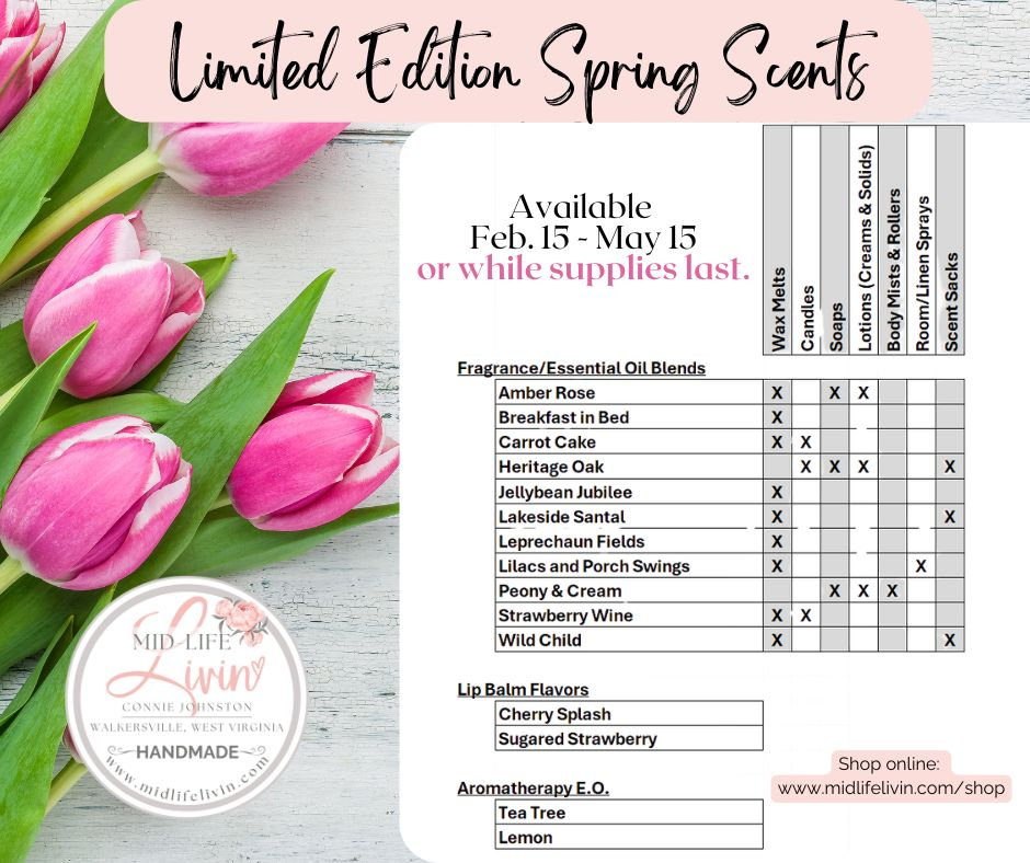 Limited Edition Spring Scents